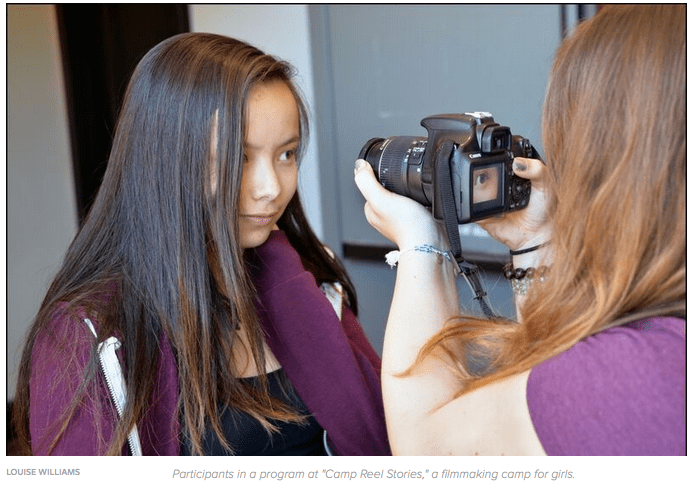 Camp Reel Stories Filmmaking camp for girls